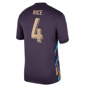 England Declan Rice #4 Udebanetrøje EM 2024 Kort ærmer